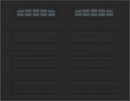 9x7 -  Cascade - Tinted  With glass Long - Black.