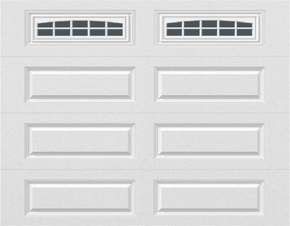 9x7 -  Cascade - Tinted  With glass Long - White