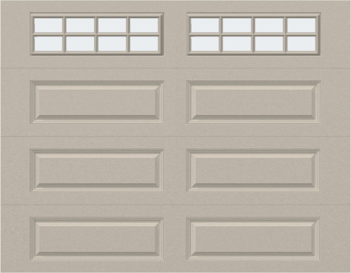 9x7 - Frosted - Long - Stockton With glass Long - Almond.