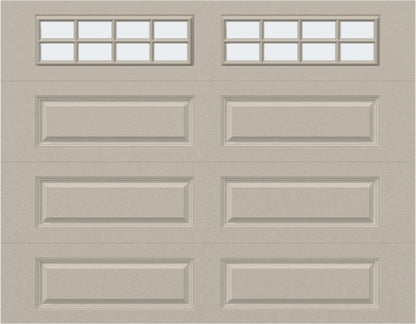 9x7 - Frosted - Long - Stockton With glass Long - Almond.