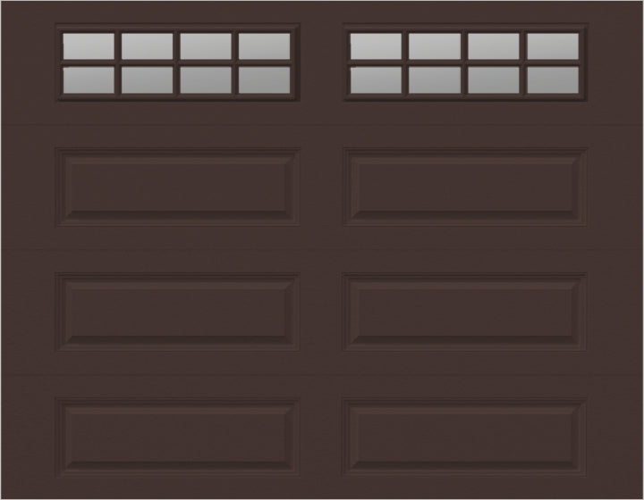 9x7 - Clear -  Stockton With glass Long - Brown.