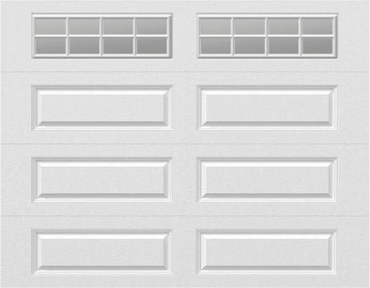 9x7 - Clear -  Stockton With glass Long - White.