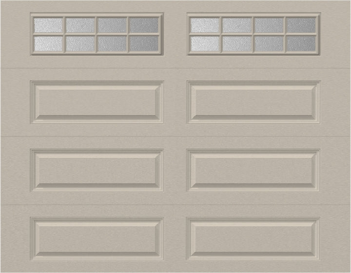 9x7 -  Obscure- Stockton With glass Long - Almond