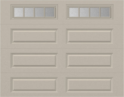 9x7 - Straight Stockbridge Long - Obscure With glass Long - Almond