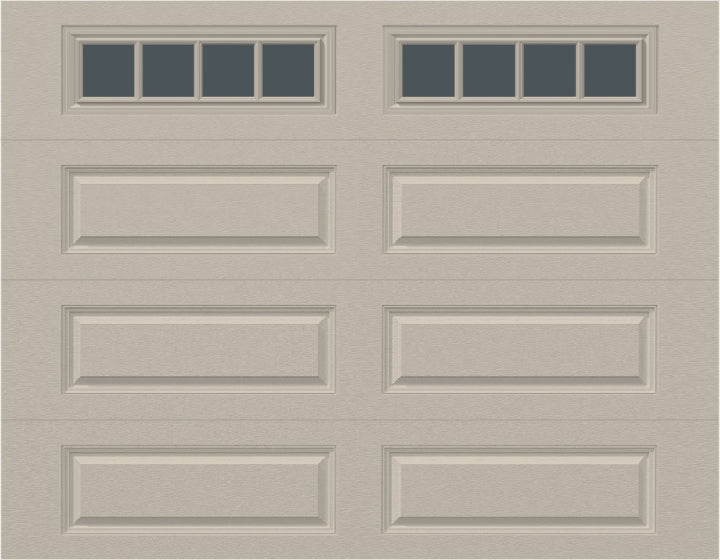 9x7 - Straight Stockbridge Long - Tinted   With glass Long - Almond