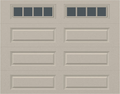 9x7 - Straight Stockbridge Long - Tinted   With glass Long - Almond