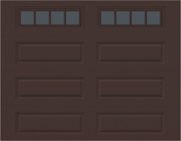 9x7 -  Straight Stockbridge Long - Tinted   With glass Long - Brown