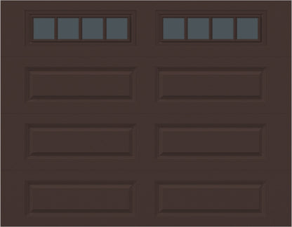 9x7 -  Straight Stockbridge Long - Tinted   With glass Long - Brown