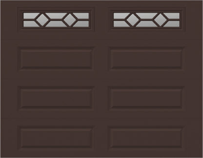 9x7 -  Sunburst - Clear With glass - Brown