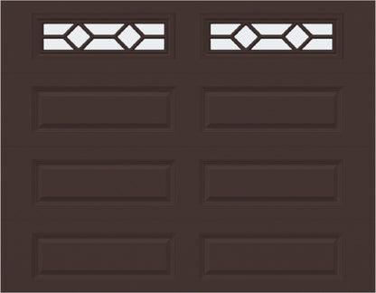 9x7 -  Waterton Long 1 - Frosted -  With glass Long - Brown