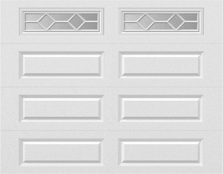 9x7 - Waterton Long 1 - Tinted - With glass Long - White