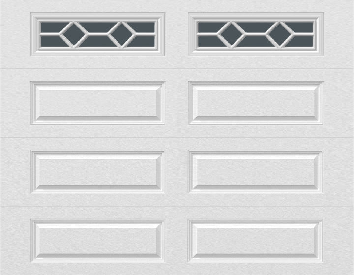 9x7 - Waterton Long 1 - Tinted - With glass Long - White