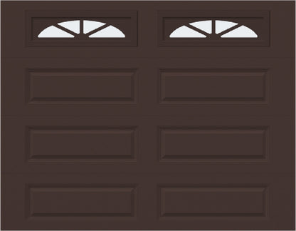 9x7 -  Waterton Long 2 - Frosted -  With glass Long - Brown