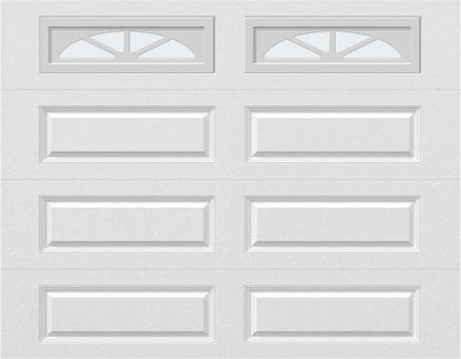 9x7 -  Waterton Long 2 - Frosted - With glass Long - White