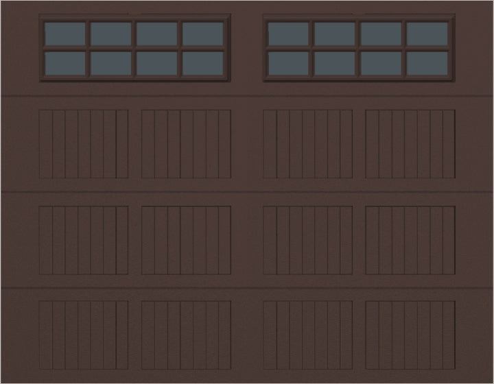 9x7 -  Cascade - Tinted - With glass - Brown