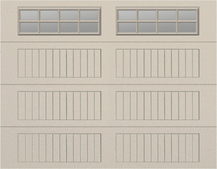 9x7 - Clear -  Stockton With glass Long Long - Almond