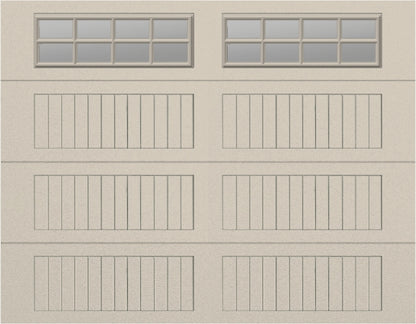 9x7 - Clear -  Stockton With glass Long Long - Almond