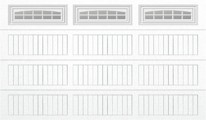 12x7 -  Cascade - Clear  With glass Long - White