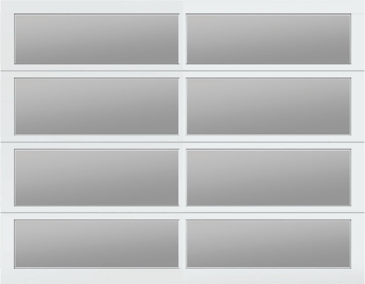 9'x7' Window - Aluminum - White - Clear