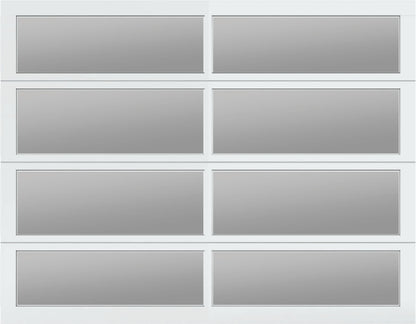 9'x7' Window - Aluminum - White - Clear