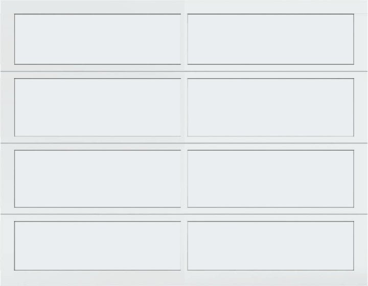 9'x7' Window - Aluminum - White - Frosted