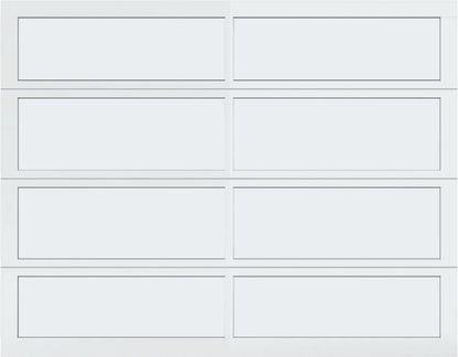 9'x7' Window - Aluminum - White - Frosted