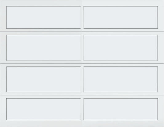 9'x7' Window - Aluminum - White - Frosted