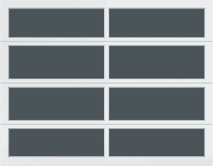 9'x7' Window - Aluminum - White - Tinted 