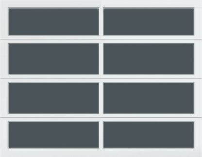 9'x7' Window - Aluminum - White - Tinted 