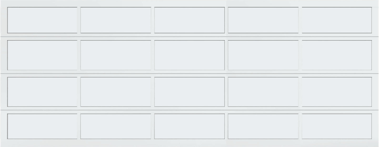 18'x7' Window - Aluminum - White - Frosted