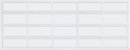 18'x7' Window - Aluminum - White - Frosted