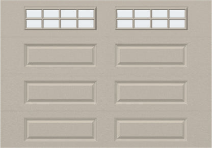 8x7 - Frosted - Long - Stockton With glass Long - Almond.