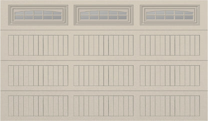 12x7 - Cascade - Clear  With glass Long - Almond