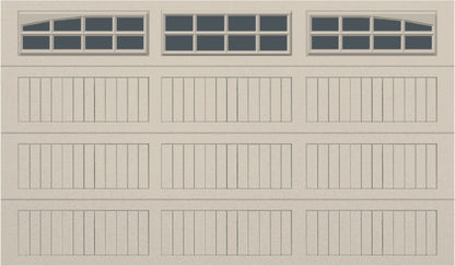 12x7 - Arched Stockton Long - Tinted With glass Long - Almond