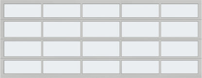 18'x7' Window - Aluminum - Clear - Frosted