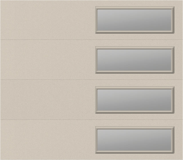 8'x7' Window - Skyflush Right - Almond - Clear