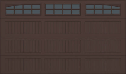 12x7 - Arched Stockton Long - Tinted With glass Long - Brown