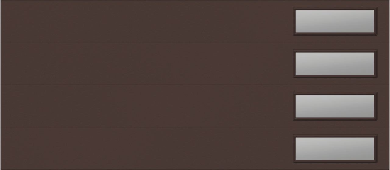 9'x7' Window - Skyflush Right - Brown - Clear