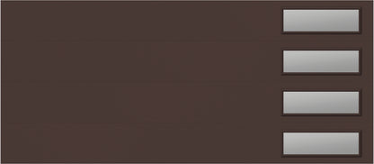 9'x7' Window - Skyflush Right - Brown - Clear