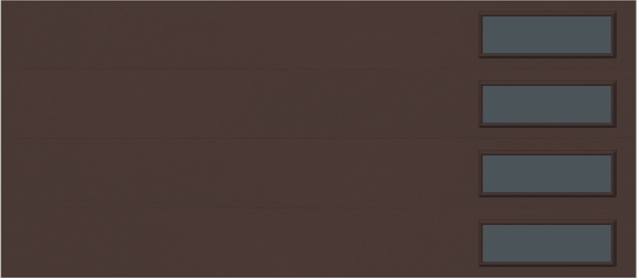 9'x7' Window - Skyflush Right  - Brown - Tinted 