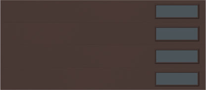 9'x7' Window - Skyflush Right  - Brown - Tinted 