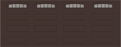 18x7 -  Cascade - Clear  With glass Long - Brown