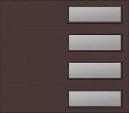 8'x7' Window - Skyflush Right - Brown - Clear