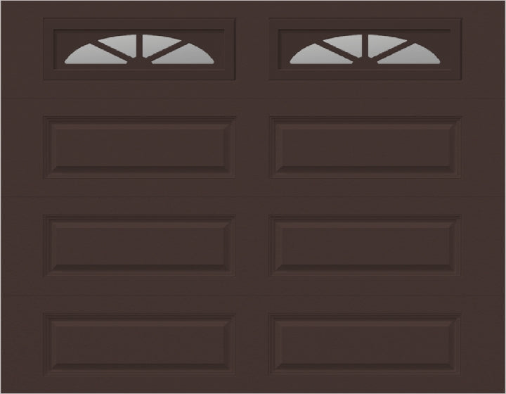 9x7 -  Waterton Long 2  - Clear -  With glass Long - Brown