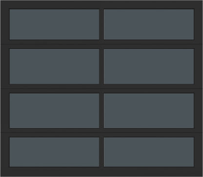 8'x7' Window - Aluminum  - Brown - Tinted 