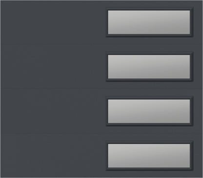 8'x7' Window - Skyflus Right - Graphiete - Clear