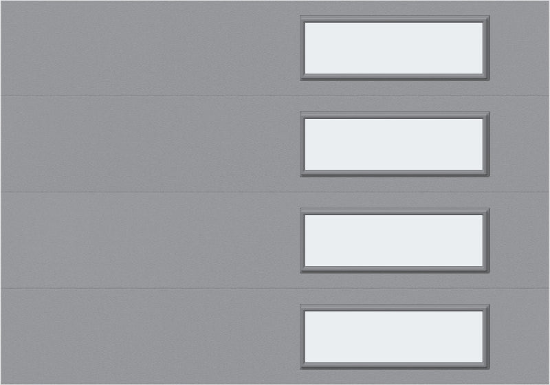 10'x7' Window - Skyflush Right  -  Gray - Frosted