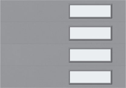 10'x7' Window - Skyflush Right  -  Gray - Frosted