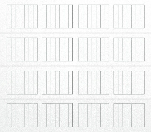 8x7 Short No Glass - White