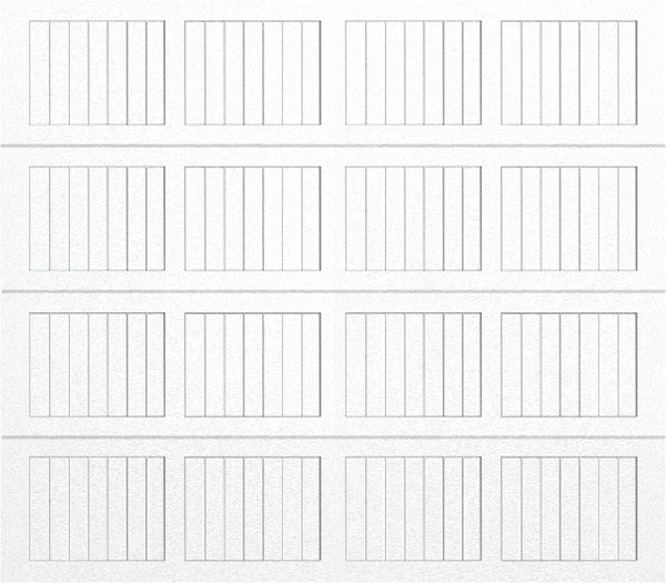 8x7 Short No Glass - White